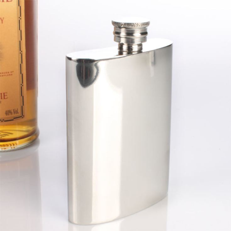 Personalised Pewter Hip Flask The Gift Experience