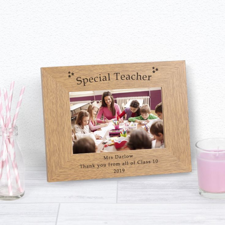 Special Teacher Wood Photo Frame 6x4 product image