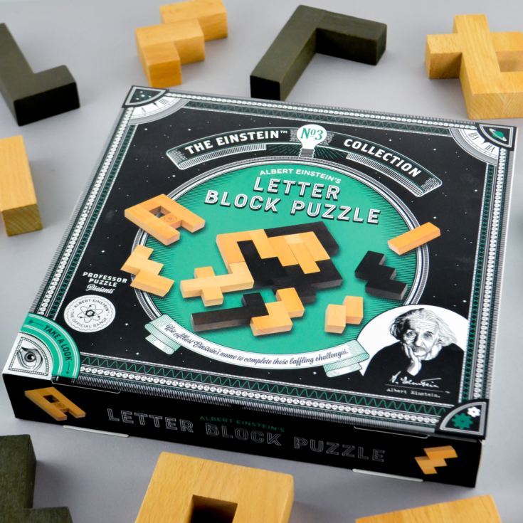 Einstein Letter Block Puzzle product image