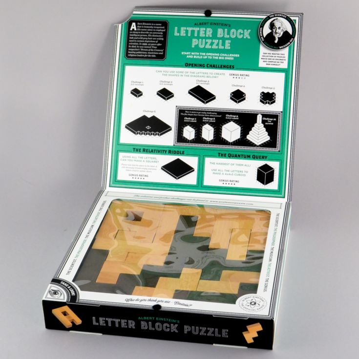 Einstein Letter Block Puzzle product image