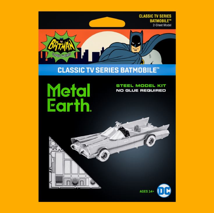 Metal Earth Batman Classic Batmobile Model Kit product image