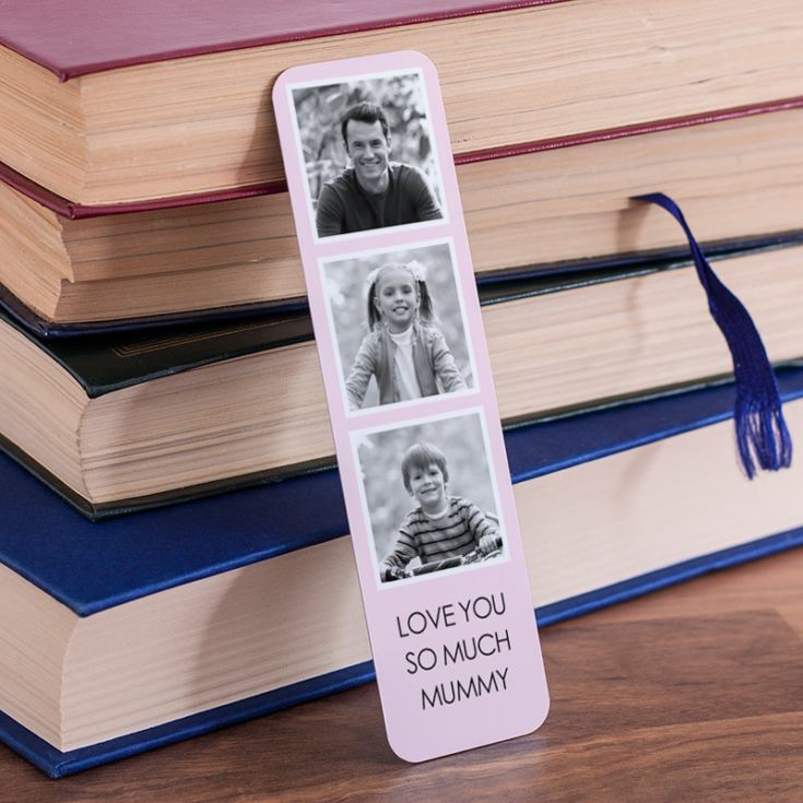 Personalised Multi Photo Upload Bookmark product image