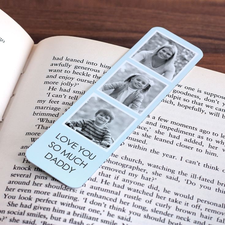 Personalised Multi Photo Upload Bookmark product image