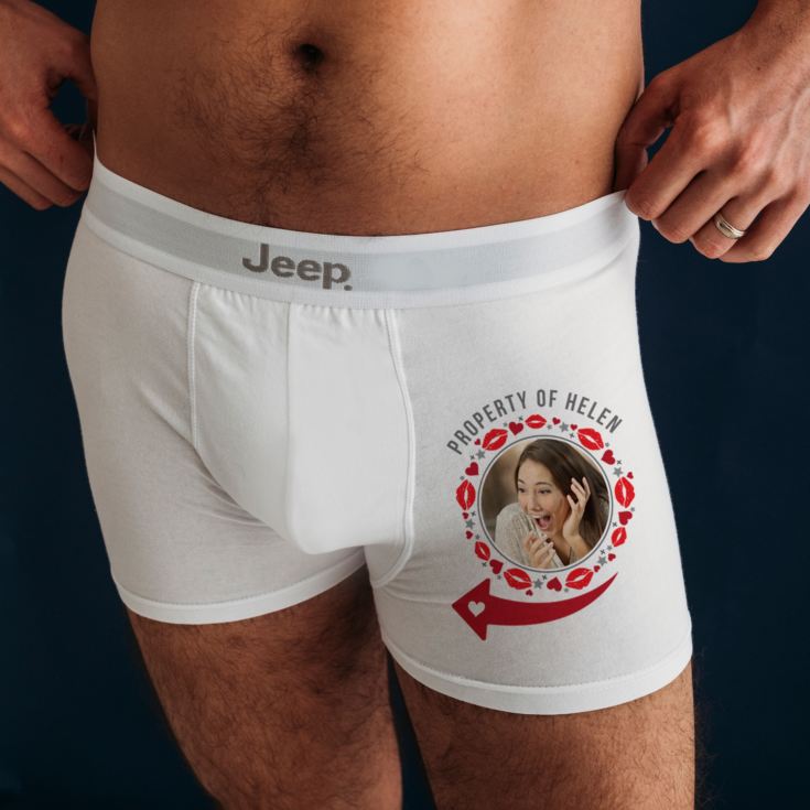 Personalised Photo Upload Boxer Shorts product image