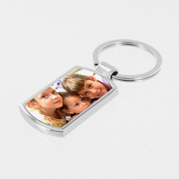 Personalised Photo Upload Keyring product image