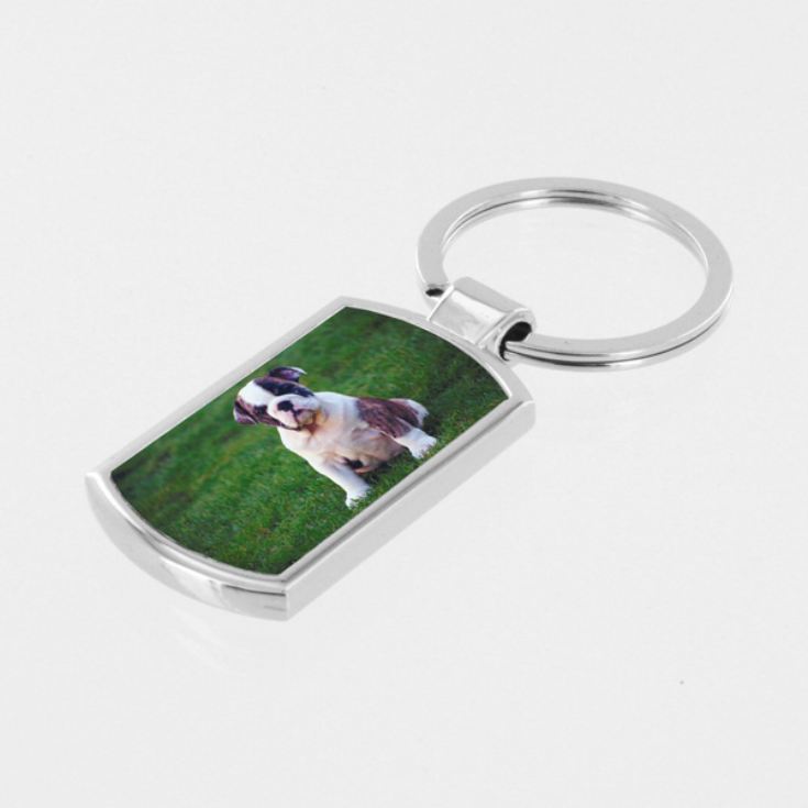 Personalised Photo Upload Keyring product image