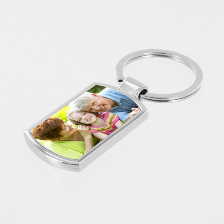 Personalised Photo Upload Keyring product image