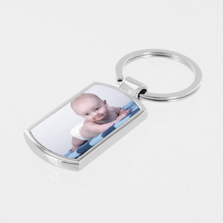 Personalised Photo Upload Keyring product image