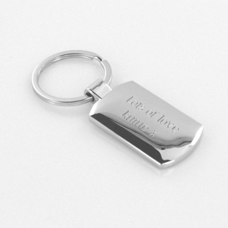 Personalised Photo Upload Keyring product image