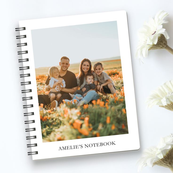 Personalised Photo Upload Notebook product image