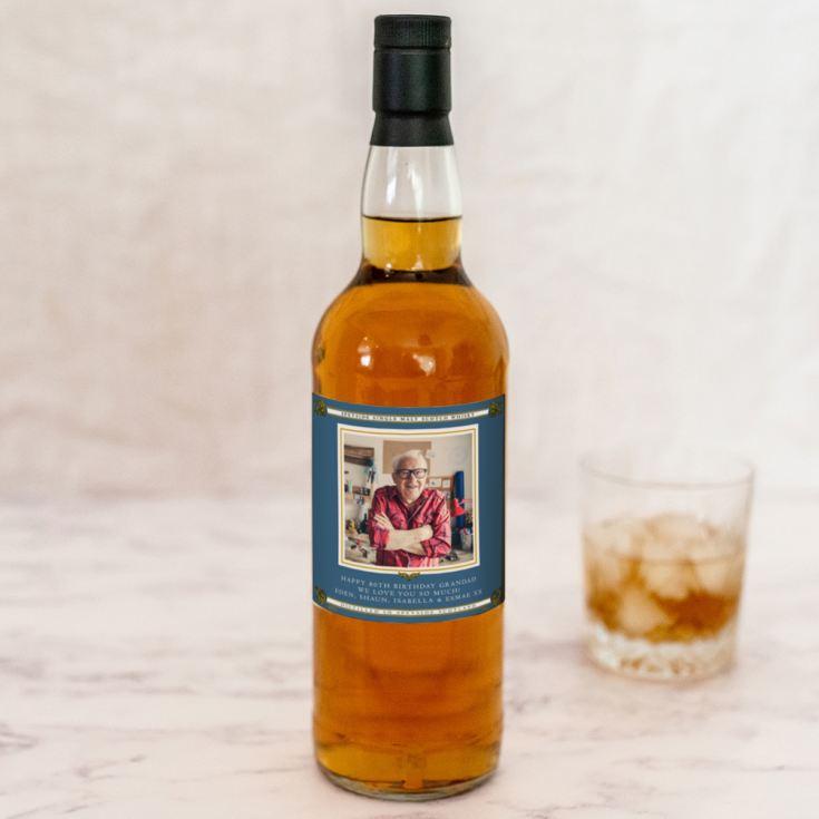 Personalised Photo Upload Single Malt Whisky product image