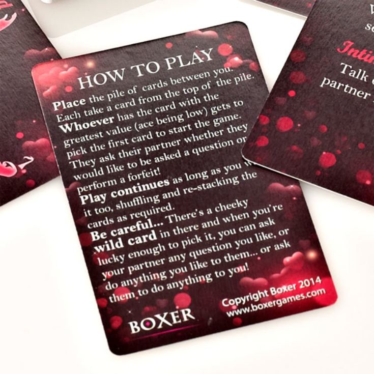 Pillow Talk Intimate Card Game The Gift Experience