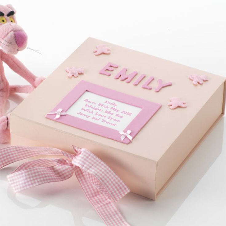 Handmade Personalised Baby Memory Box product image