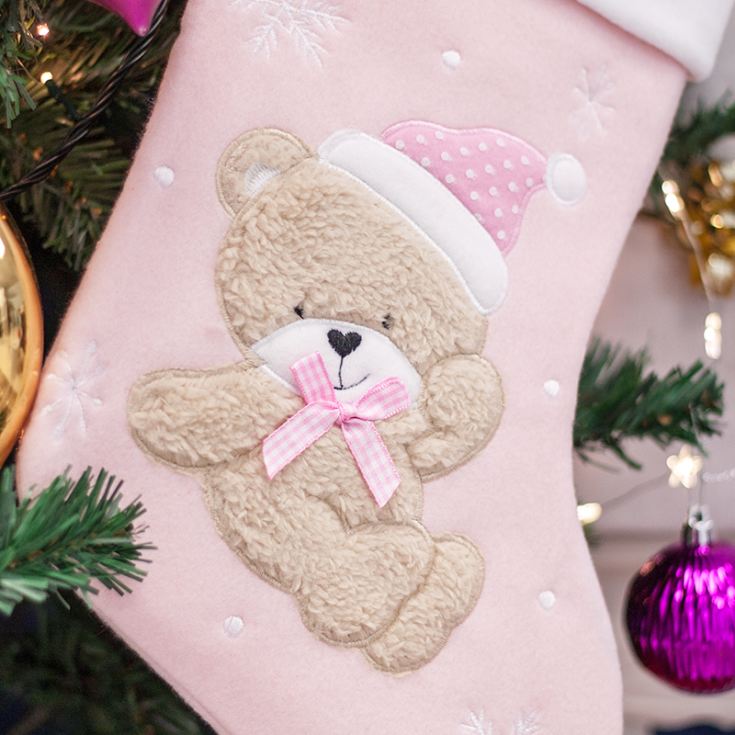 My First Christmas Stocking Pink 
