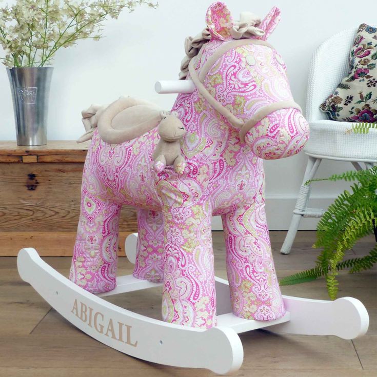 Personalised Pixie and Fluff Rocking Horse 12+ Months product image