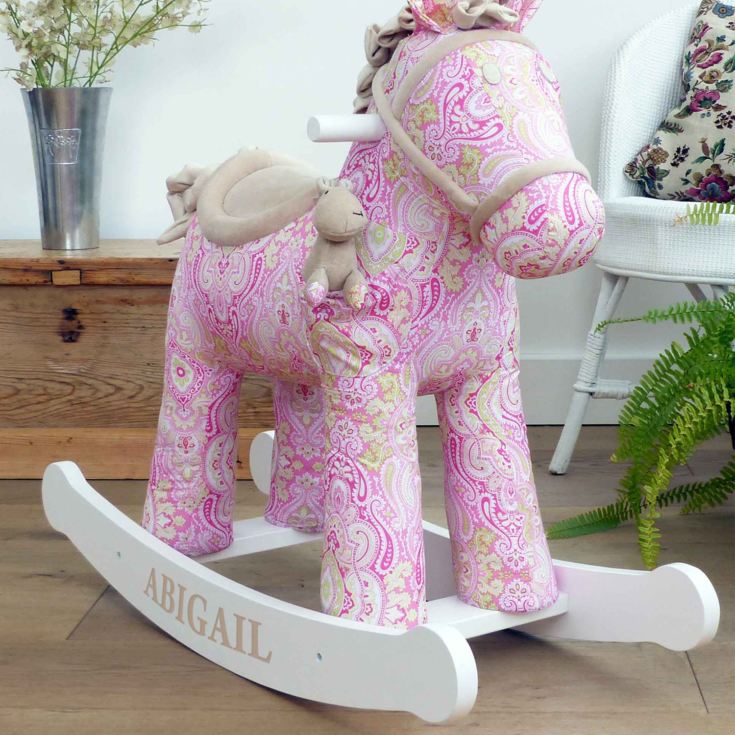 Personalised Pixie and Fluff Rocking Horse 12+ Months product image