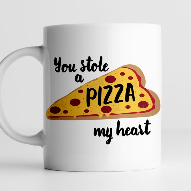 Personalised Pizza My Heart Mug product image