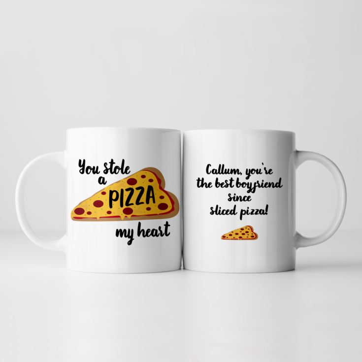 Personalised Pizza My Heart Mug product image