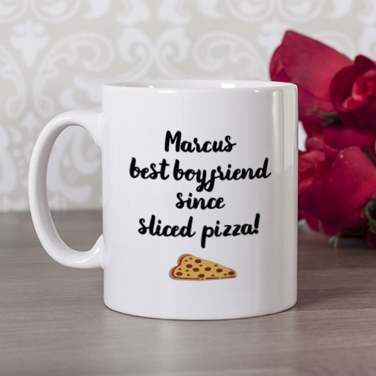 Personalised Pizza My Heart Mug The Gift Experience