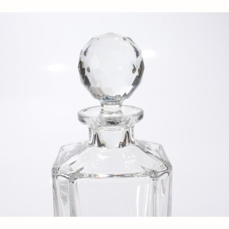 Engraved Square Crystal Decanter product image