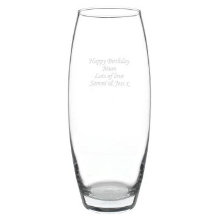 Personalised Tapered Bullet Vase product image