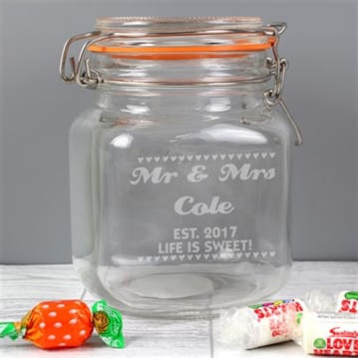 Personalised Kilner Jar product image