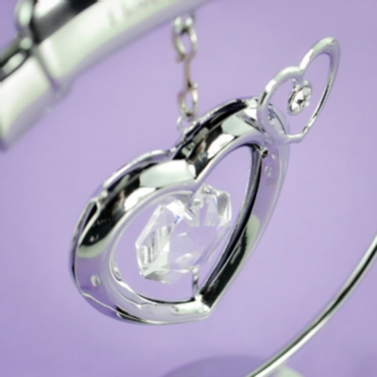 Personalised Crystal Heart Ornament product image
