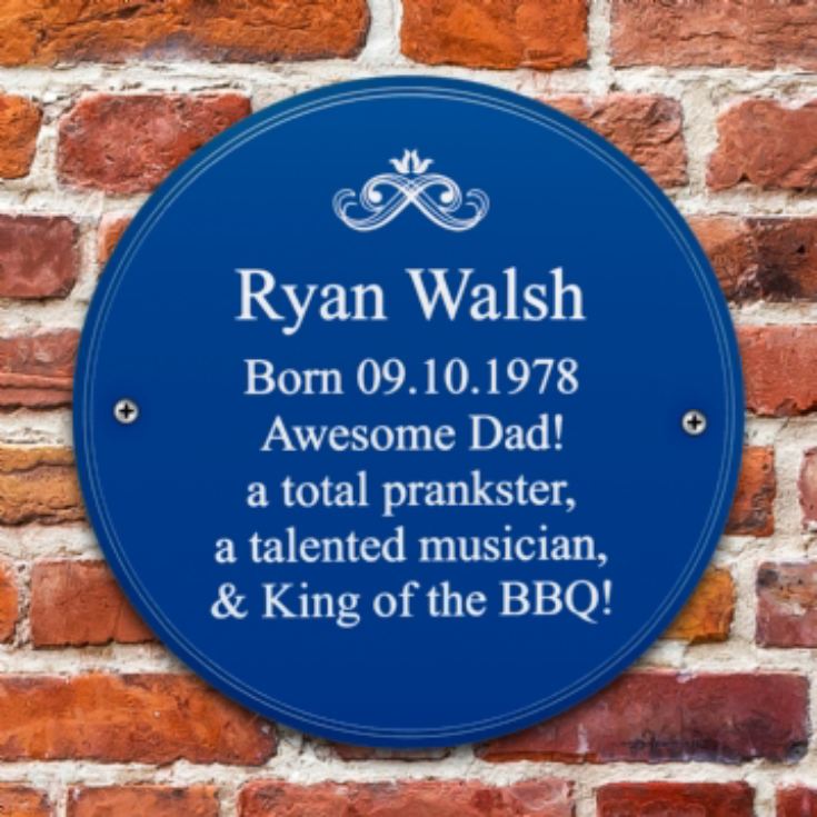 Personalised Heritage Plaque product image