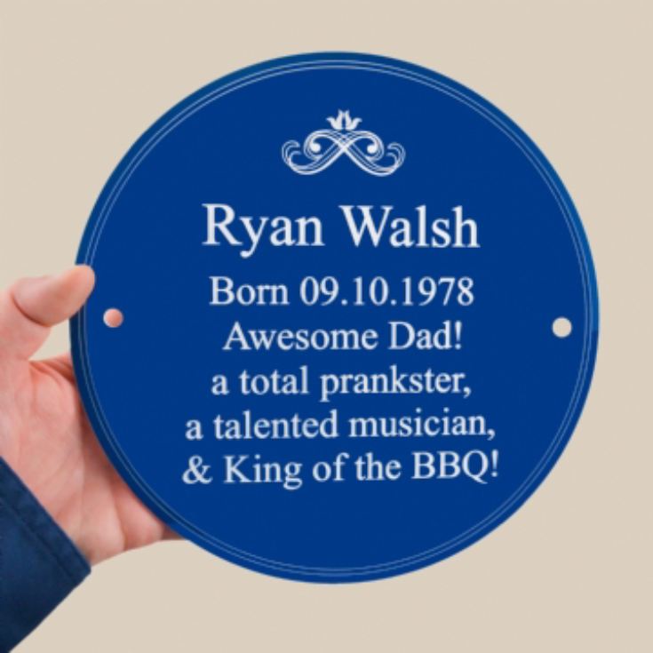 Personalised Heritage Plaque product image