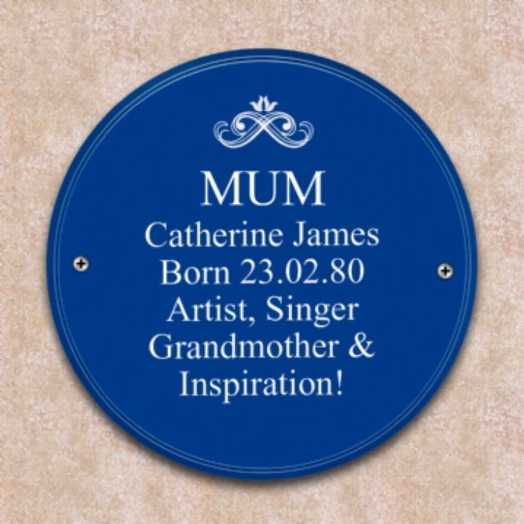 Personalised Heritage Plaque product image