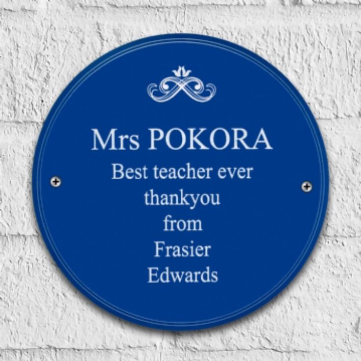 Personalised Heritage Plaque product image