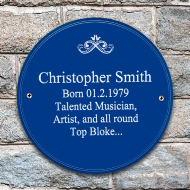 Personalised Heritage Plaque product image