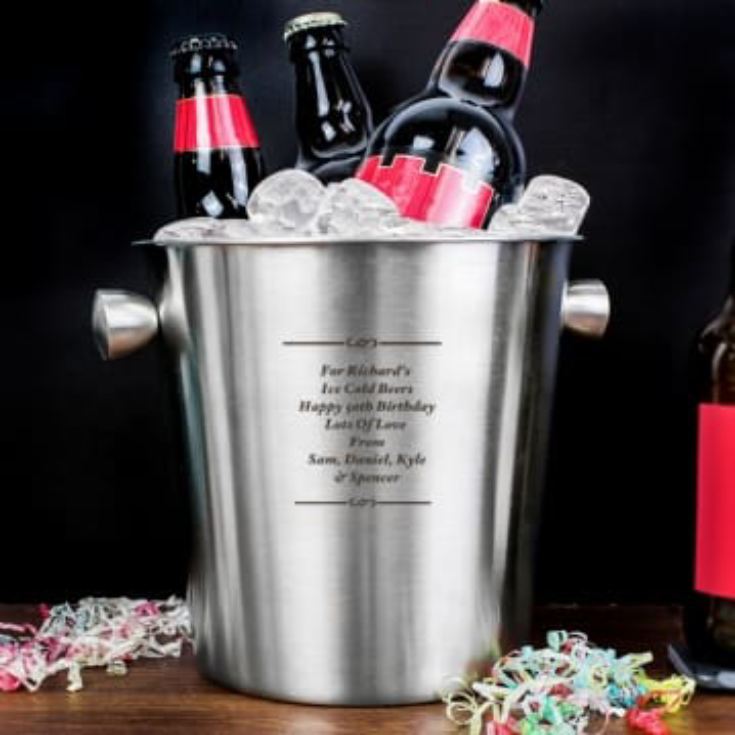 Personalised Ice Bucket product image