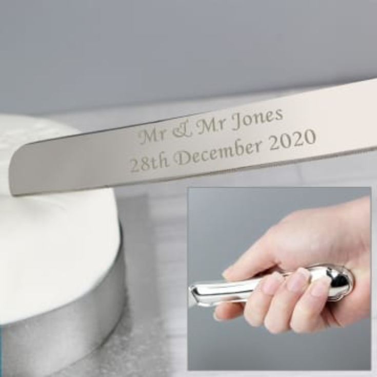 Personalised Wedding Cake Knife product image