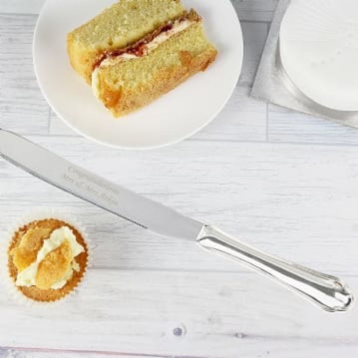 Personalised Wedding Cake Knife product image