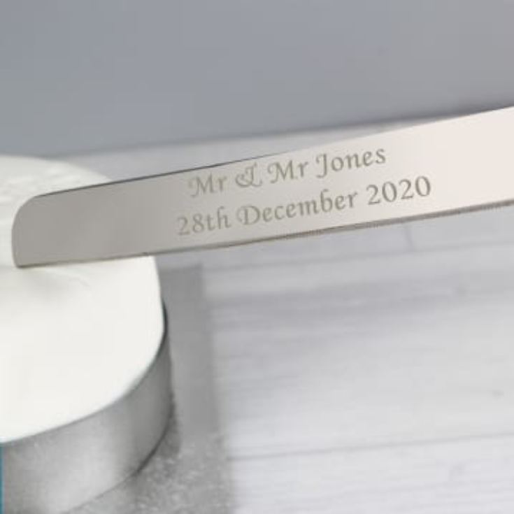 Personalised Wedding Cake Knife product image
