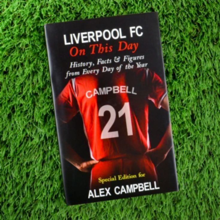 Personalised Liverpool FC Book product image