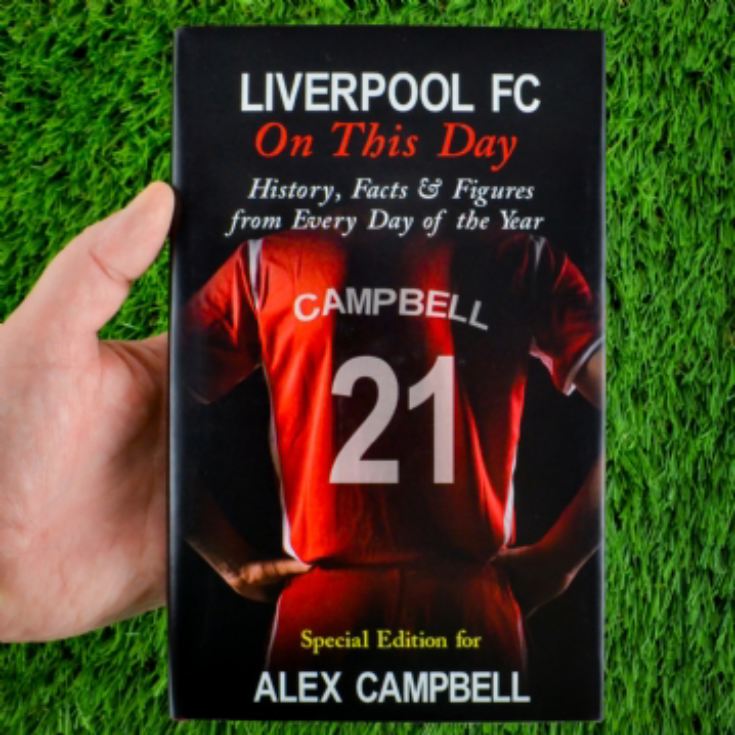 Personalised Liverpool FC Book product image