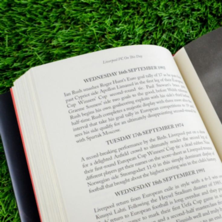 Personalised Liverpool FC Book product image