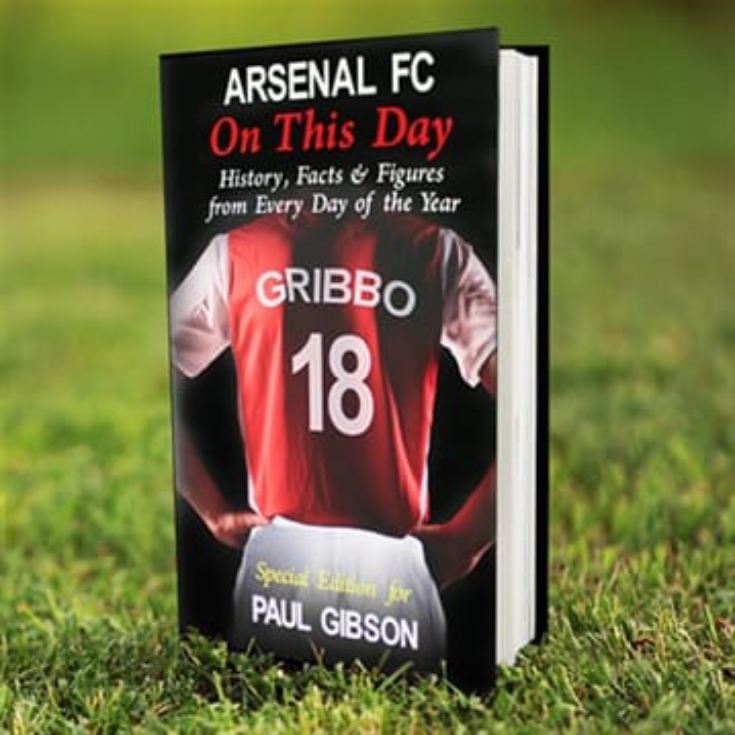 Personalised Arsenal Book product image