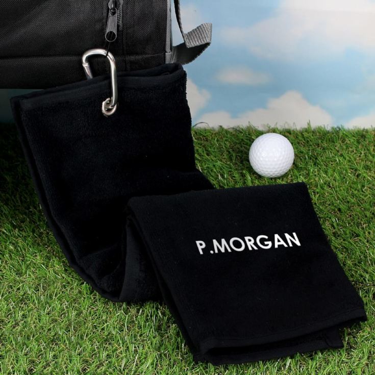 Personalised Golf Towel product image