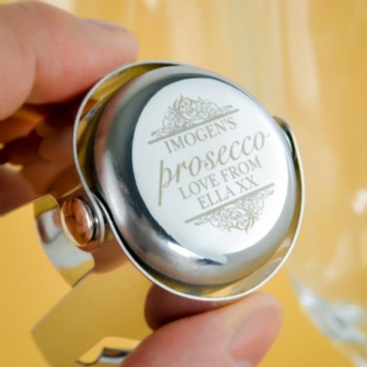 Personalised Prosecco Bottle Stopper product image