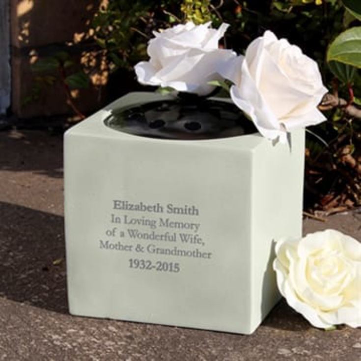 Personalised Memorial Vase product image