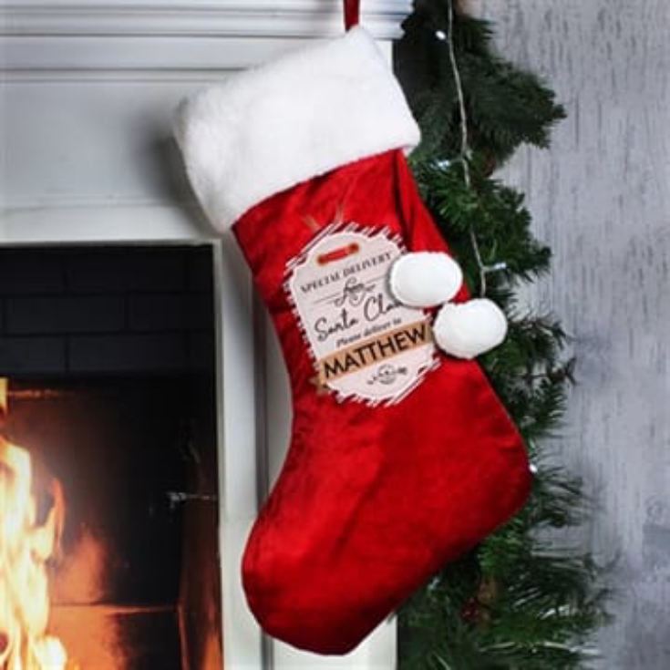 Personalised Special Delivery Luxury Stocking product image