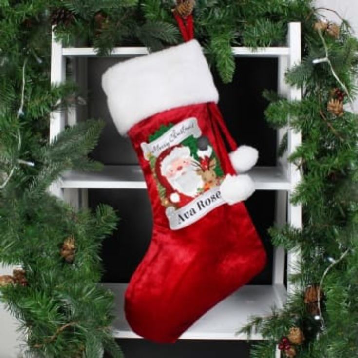Personalised Christmas Santa Stocking product image