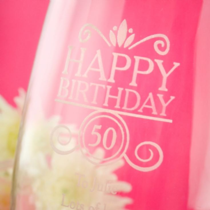 Personalised Birthday Vase product image