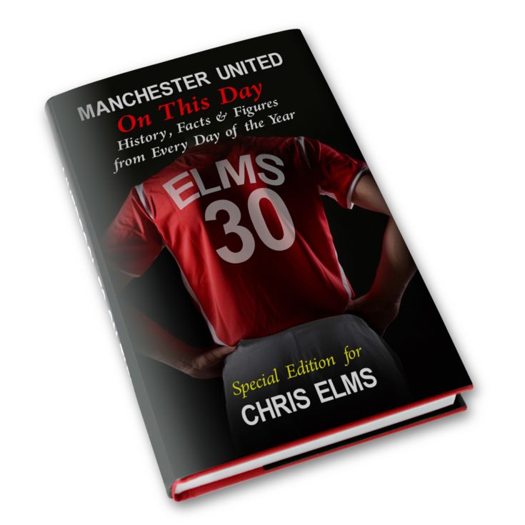 Personalised Manchester United On This Day Book product image