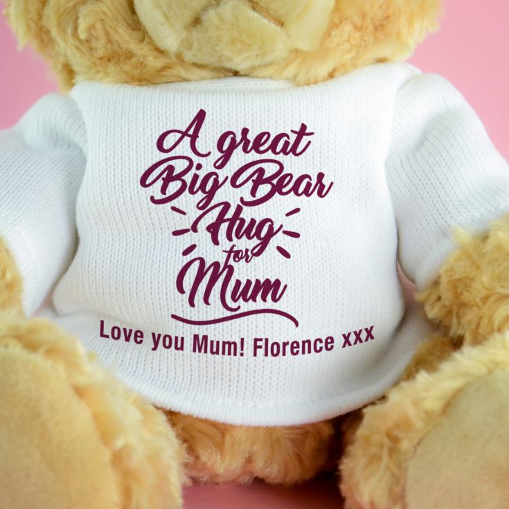 Personalised Bear Hug Teddy product image