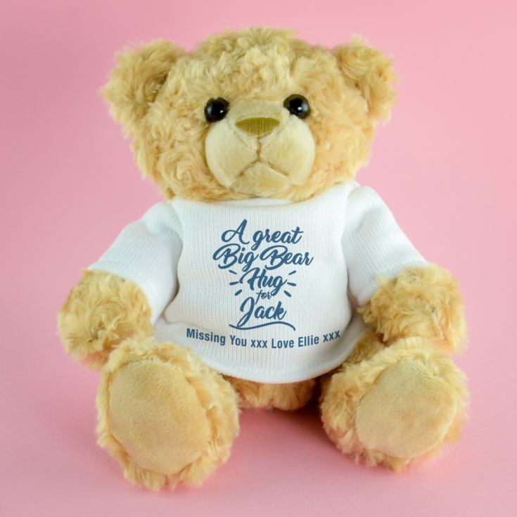 Personalised Bear Hug Teddy product image