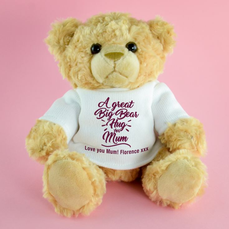 Personalised Bear Hug Teddy product image